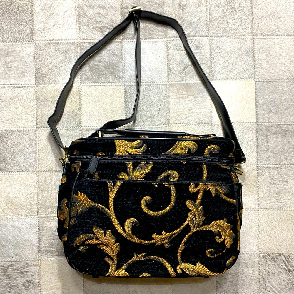 Large Upholstered Toiletries/Makeup Case CarryAll